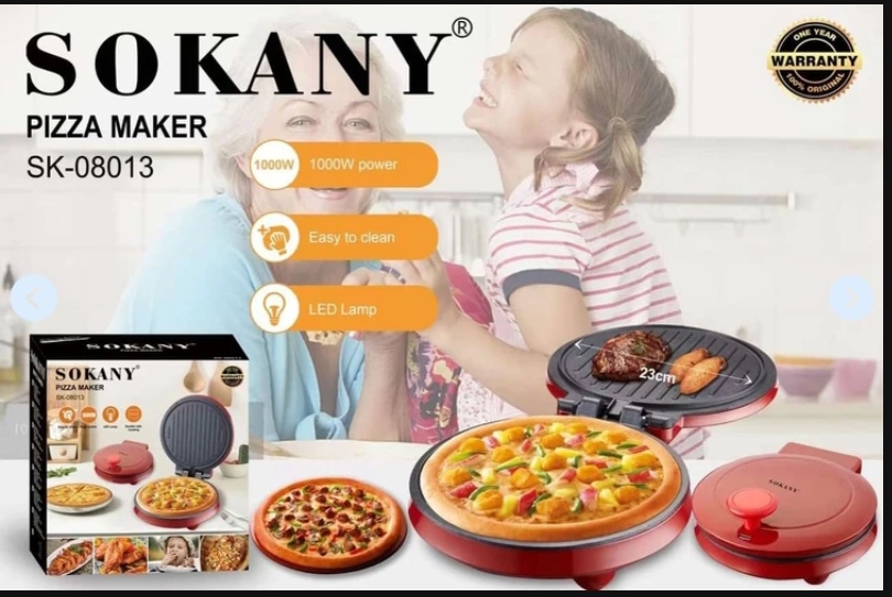 پیتزا پز و گریل دوکاره سوکانی مدل SK-08013
