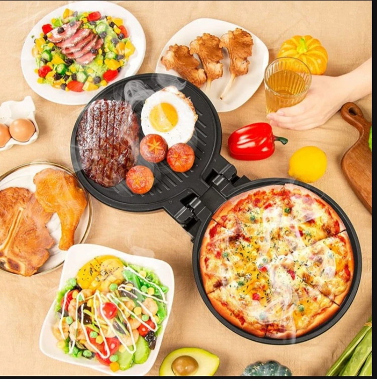 پیتزا پز و گریل دوکاره سوکانی مدل SK-08013