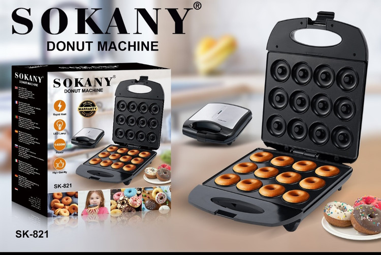 دونات ساز سوکانی مدل SOKANY SK-821