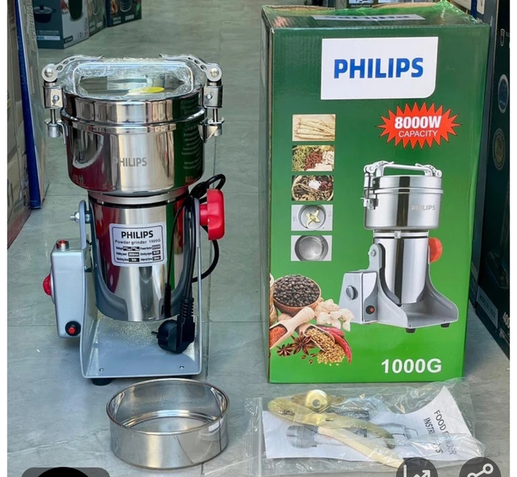 آسیاب صنعتی فیلیپس- ظرفیت 1000G گرمی قدرت 8000W وات مدل PH-2020