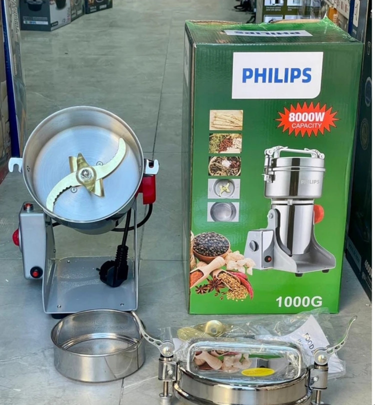 آسیاب صنعتی فیلیپس- ظرفیت 1000G گرمی قدرت 8000W وات مدل PH-2020
