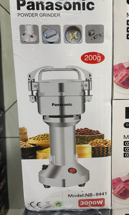 آسیاب صنعتی پاناسونیک- ظرفیت 200 گرم قدرت 3000W وات مدل NB-8441
